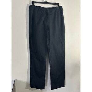 Nina Mclemore black cropped slacks 6